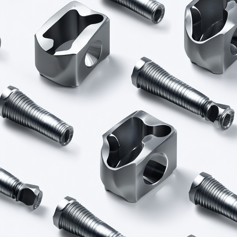 High Precision Customized CNC Turning And Milling Parts Zinc Plating with Tolerance ±0.01mm
