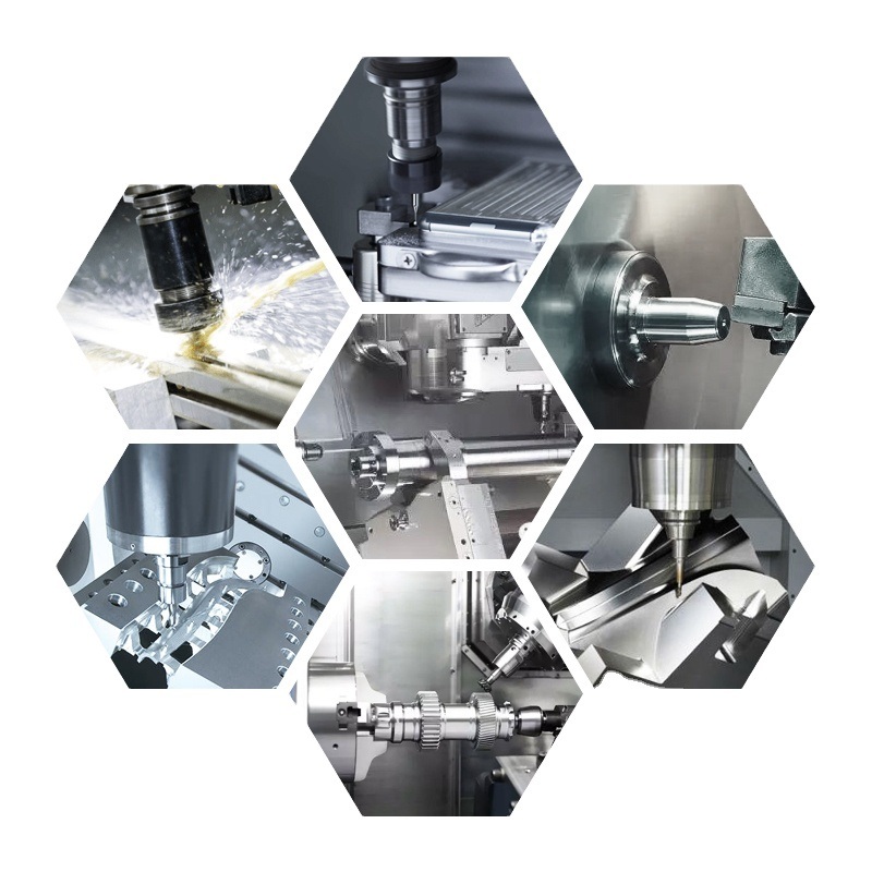 High Precision CNC Turning Milling Parts with 100% Inspection and 100% Guaranteed for Small Orders Accepted